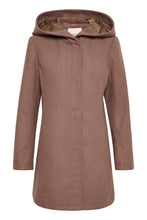 Lataa kuva Galleria-katseluun, Cream villakangastakki CRYsta Coat