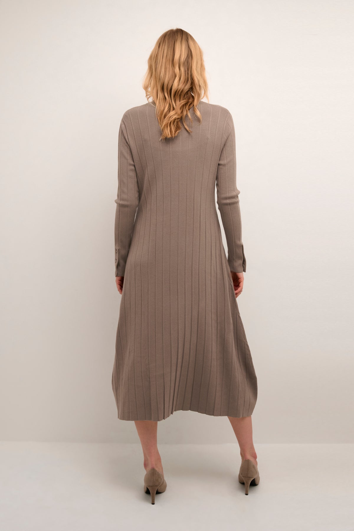 Cream neulemekko Villea Knit Dress