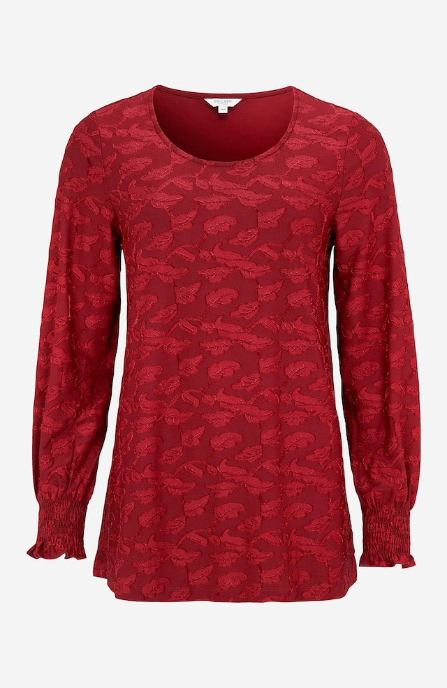 Jacquard-kuvioinen trikootunika Carrie