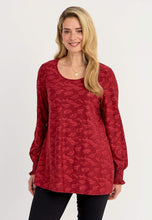 Lataa kuva Galleria-katseluun, Jacquard-kuvioinen trikootunika Carrie