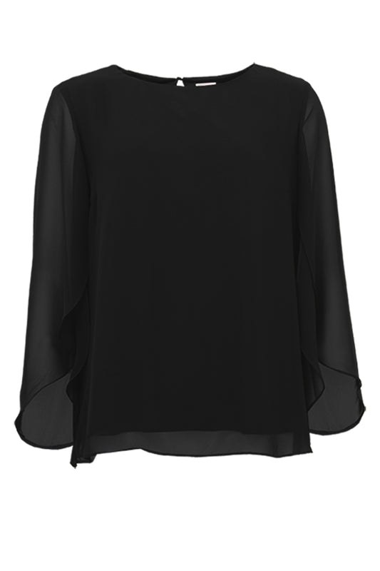 STI pusero Karly Solid Blouse
