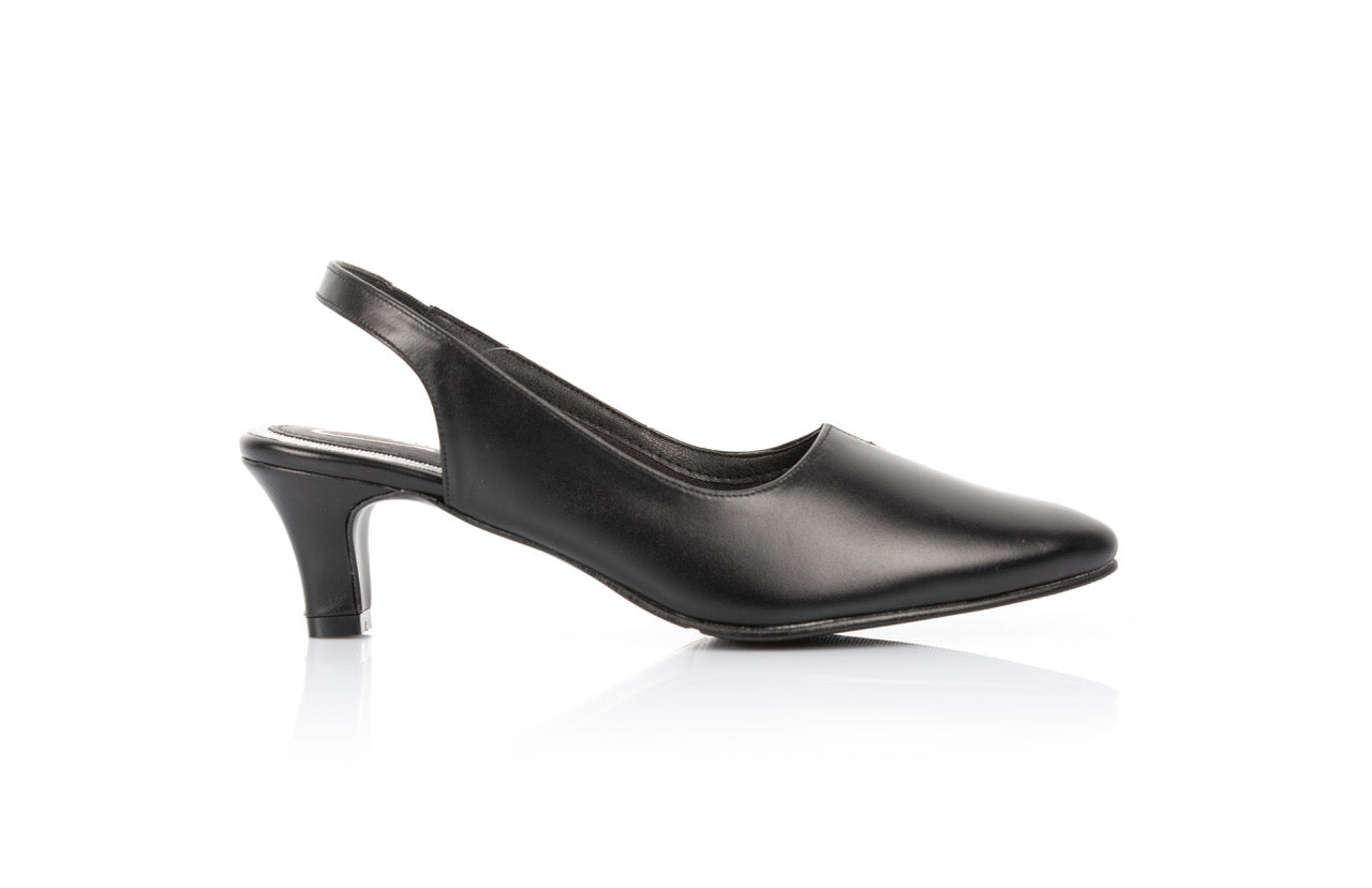 Chantana slingback avokkaat musta
