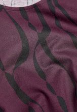 Lataa kuva Galleria-katseluun, Kuviollinen trikootunika taskuilla