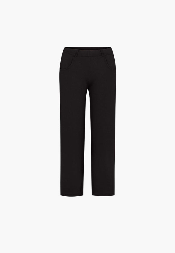 Laurie Donna Loose Jersey - Black brushed
