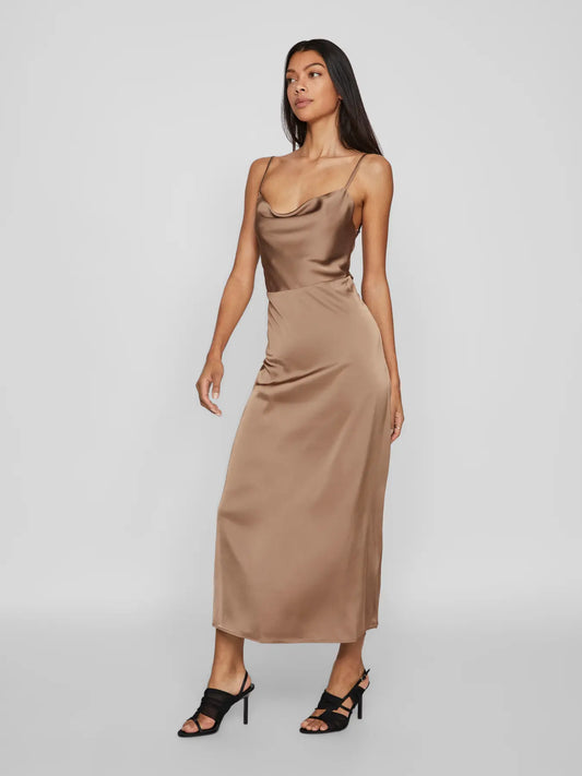 VILA mekko VIRAVENNA STRAP ANKLE DRESS
