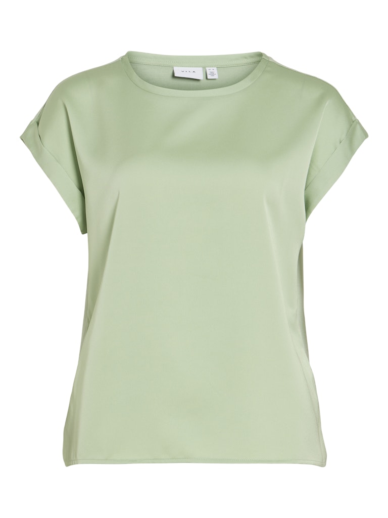 VILA toppi Viellette S/S satin top
