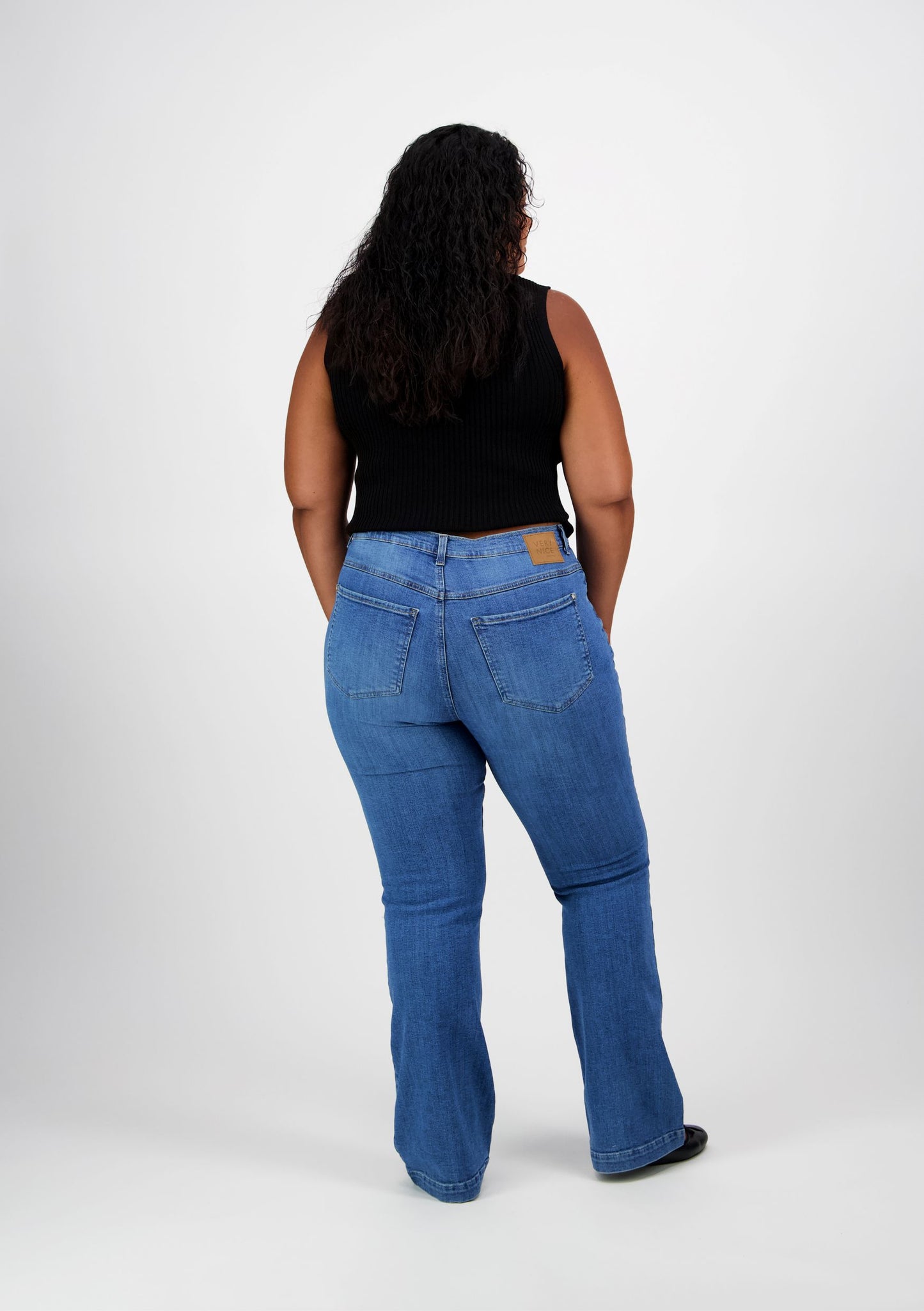 CARAMEL FLARE 2233 Curvy fit Bootcut