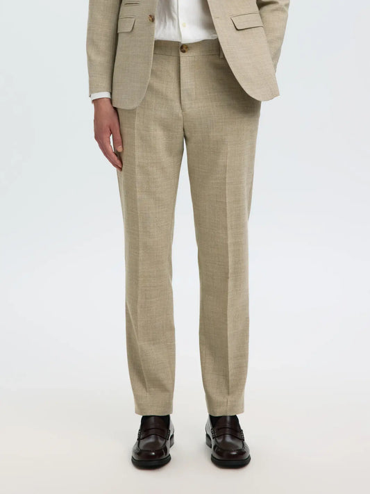 SELECTED OASIS LINEN TROUSERS
