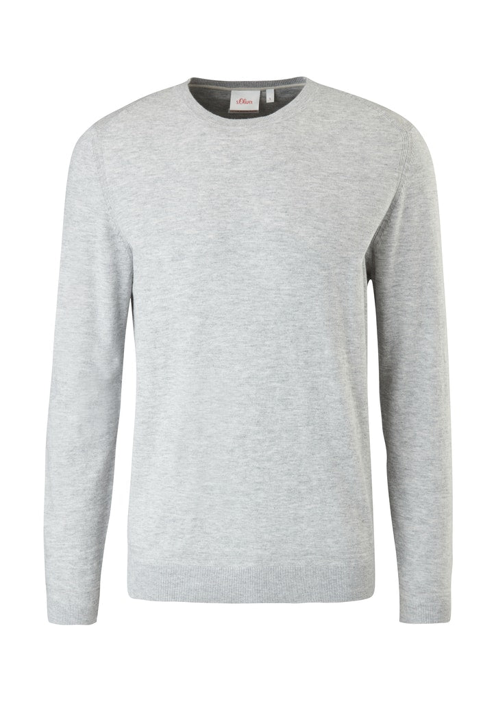 s.Oliver miesten neule Cottton-Merino blend