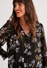 Lataa kuva Galleria-katseluun, Kuviollinen pusero napeilla