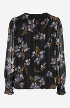 Lataa kuva Galleria-katseluun, Kuviollinen pusero napeilla