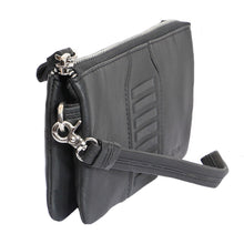 Lataa kuva Galleria-katseluun, Musta lompakko aitoa nahkaa, RFID-suojattu