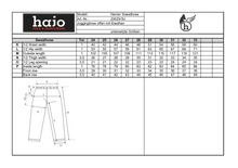 Lataa kuva Galleria-katseluun, Hajo collegehousut