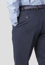 Lataa kuva Galleria-katseluun, Pre End puuvillahousut+vyö, sähkön sininen