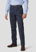 Lataa kuva Galleria-katseluun, Pre End puuvillahousut+vyö, sähkön sininen