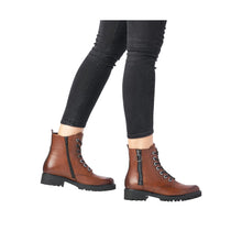 Lataa kuva Galleria-katseluun, Rieker Remonte naisten maiharit D8671-22 ruskea