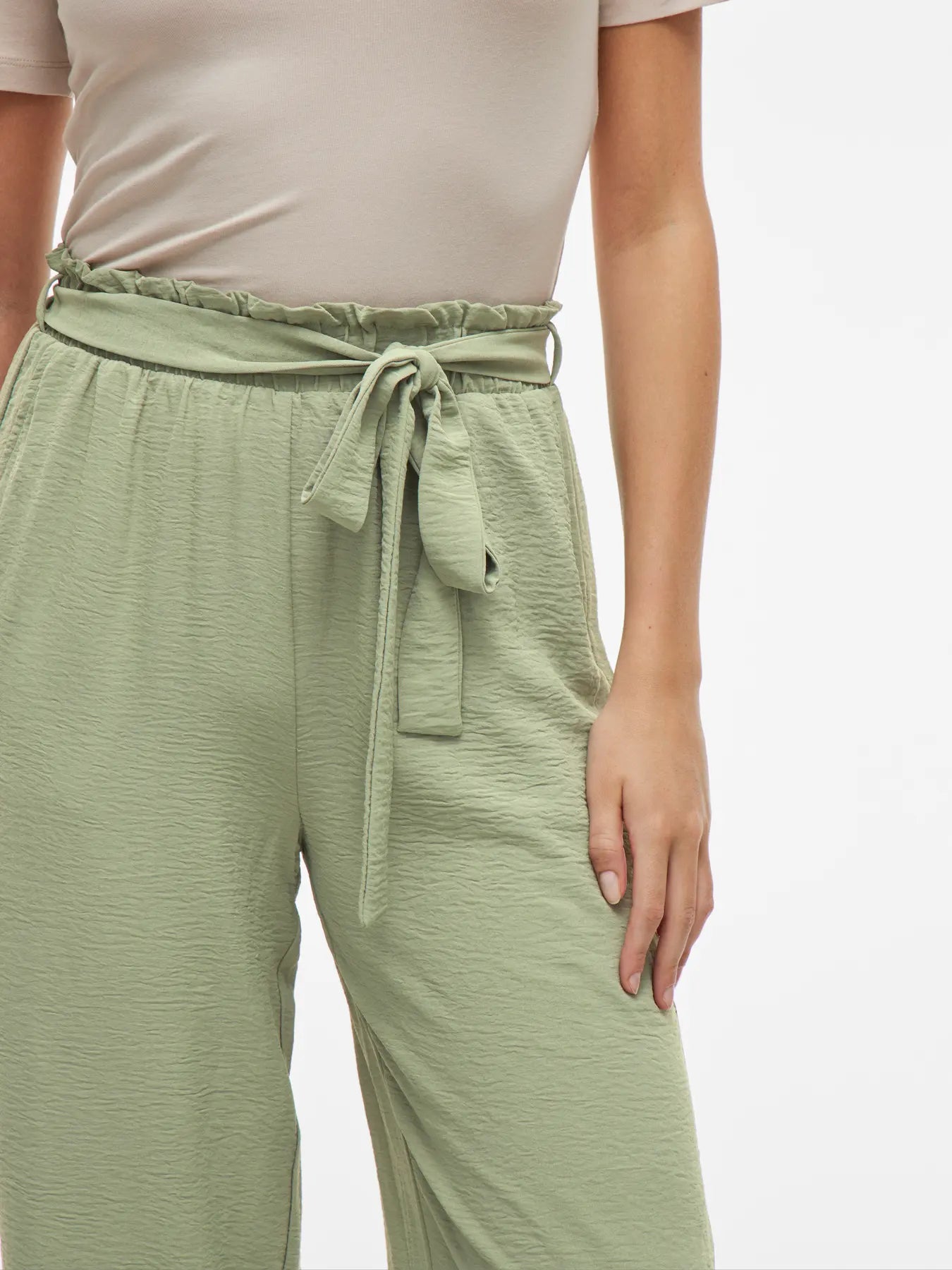 VILA housut VIJOSA BELTED CULOTTE PANTS