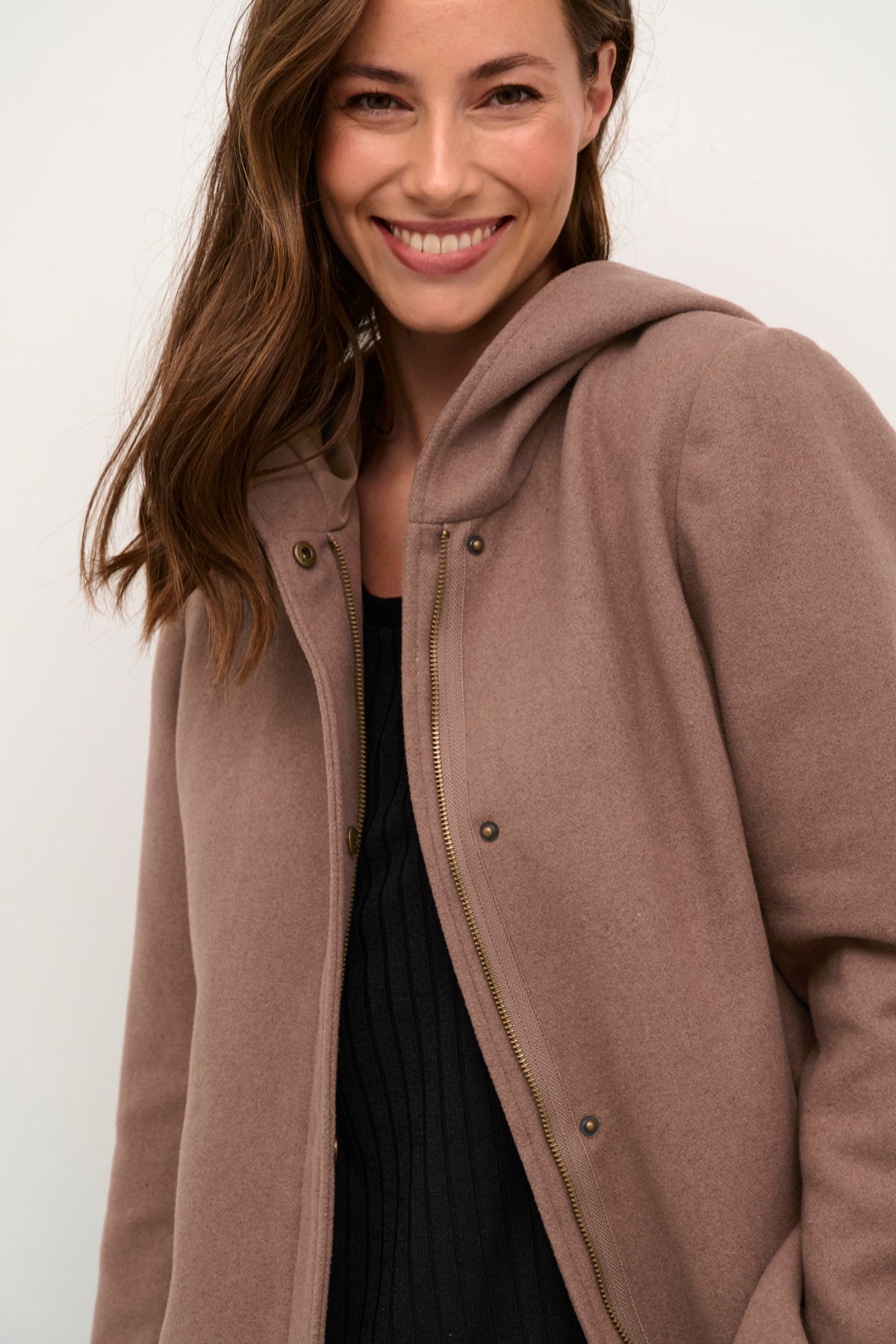Cream villakangastakki CRYsta Coat