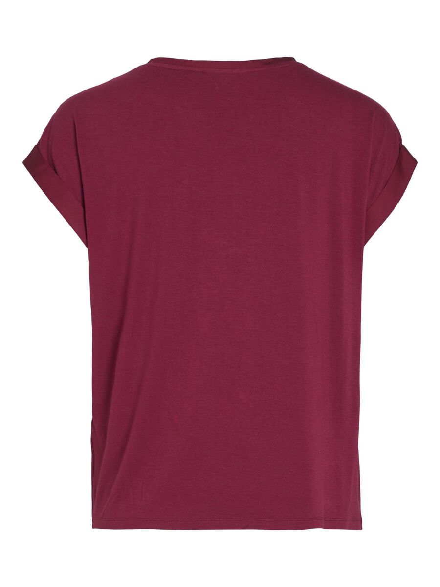 VILA toppi Viellette S/S satin top