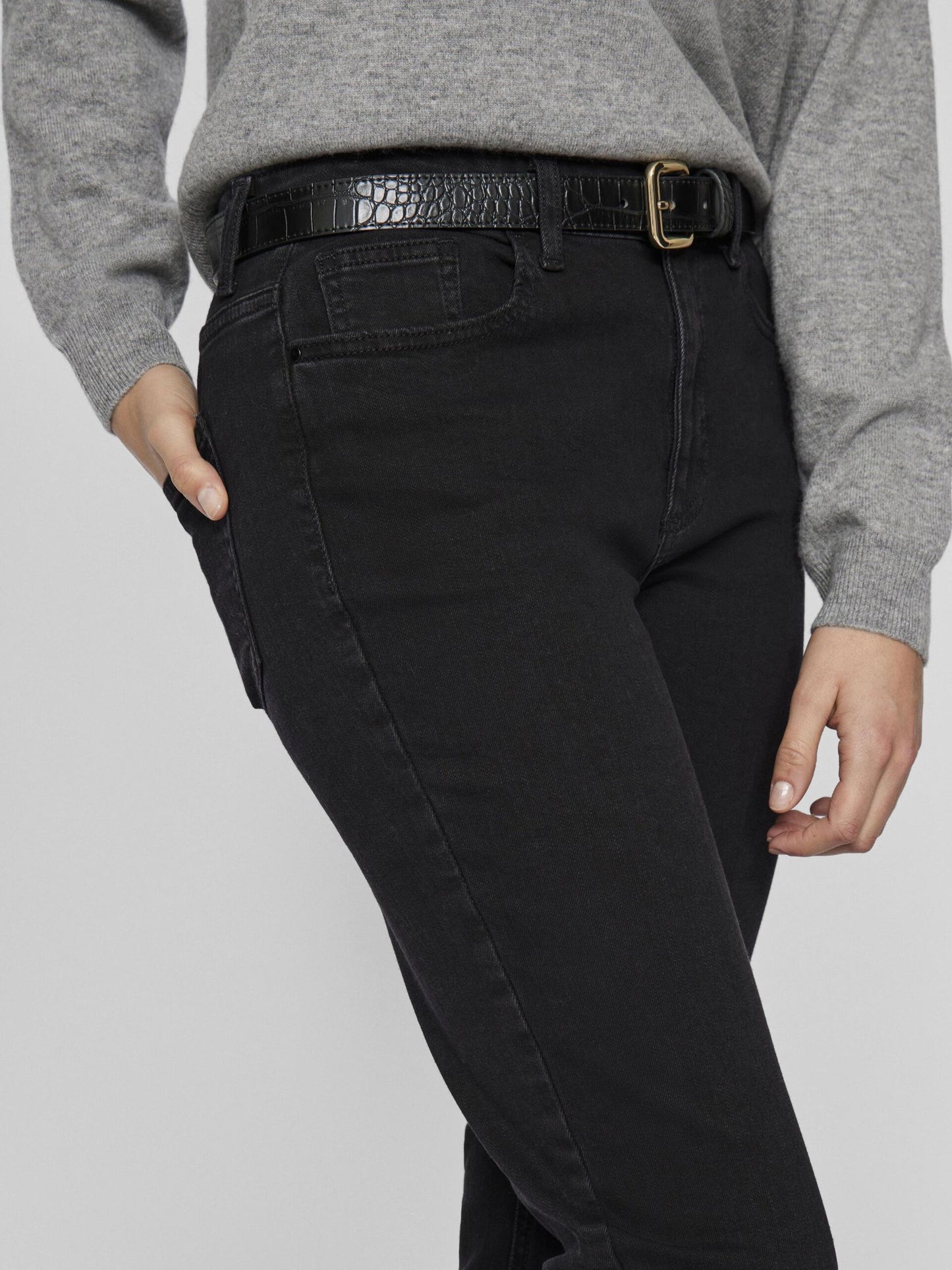 VILA farkut VIBETTY Black denim