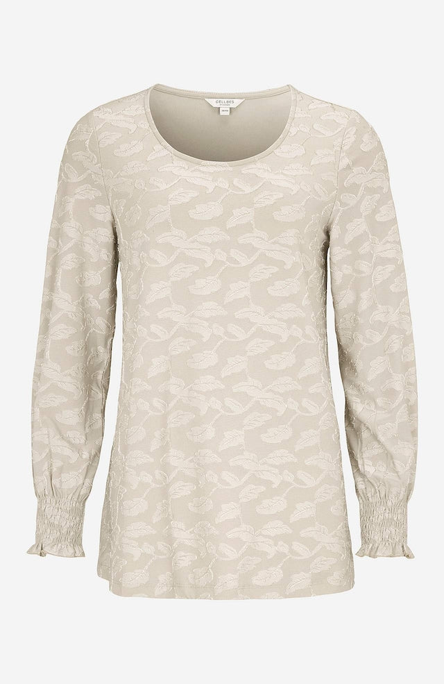 Jacquard-kuvioinen trikootunika Carrie