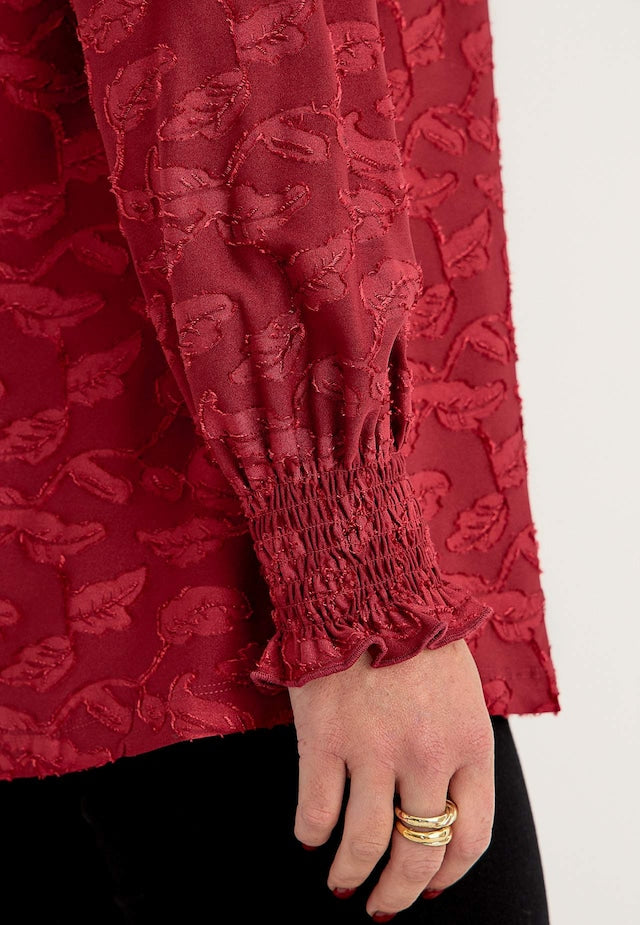 Jacquard-kuvioinen trikootunika Carrie