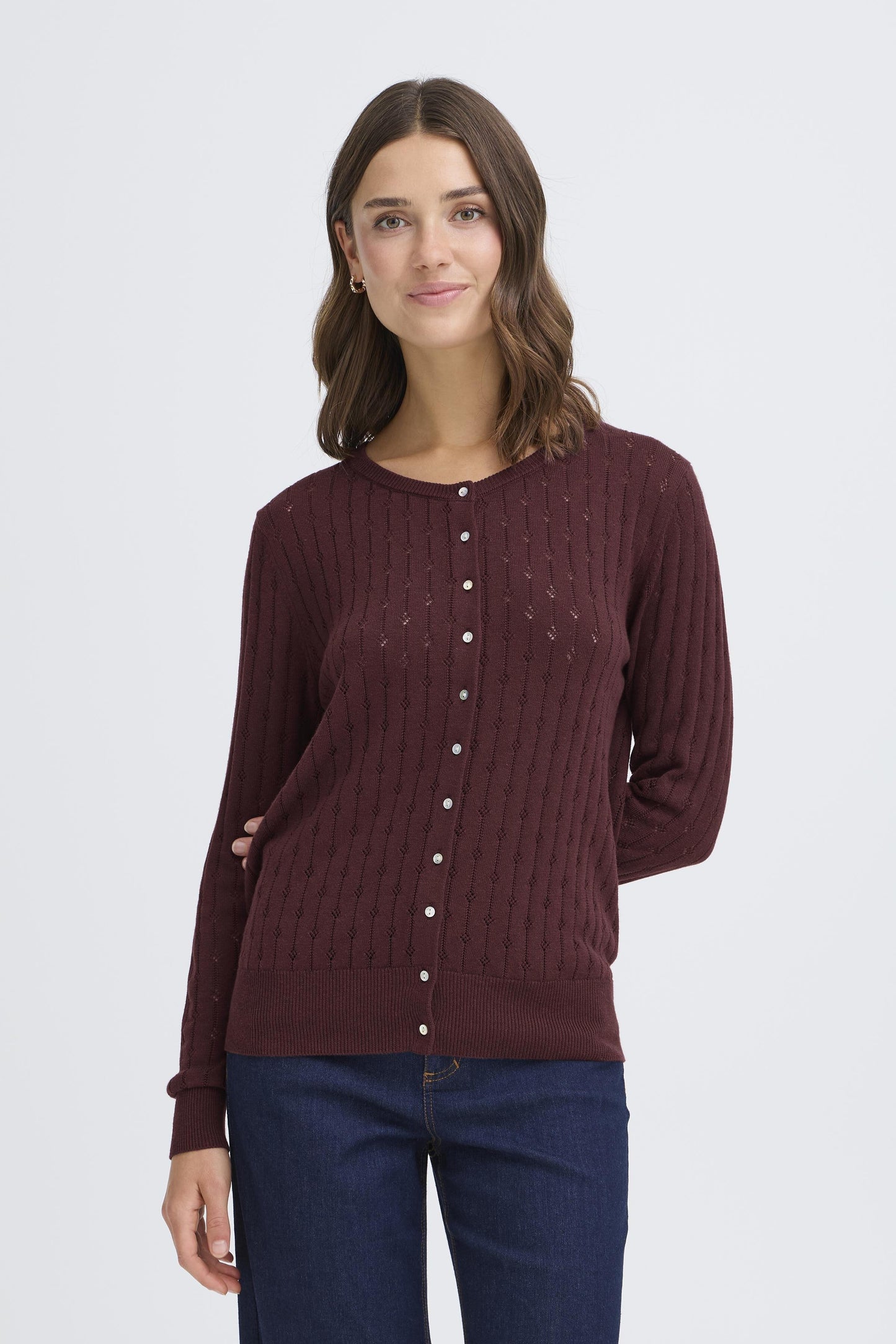 Fransa neuletakki FRPointella cardigan