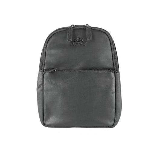 Crossbody nahkalaukku, musta