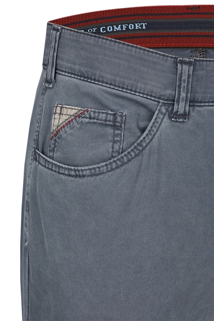 Club of Comfort® puuvillahousut vaalea harmaa