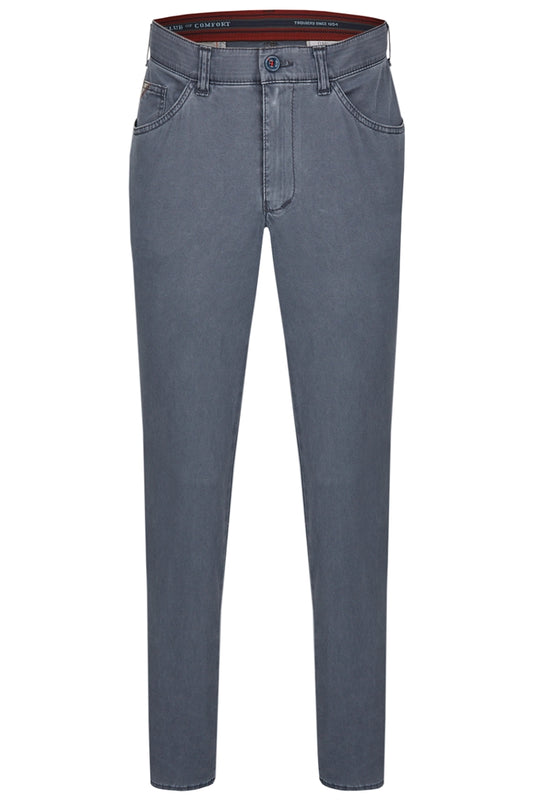 Club of Comfort® puuvillahousut vaalea harmaa