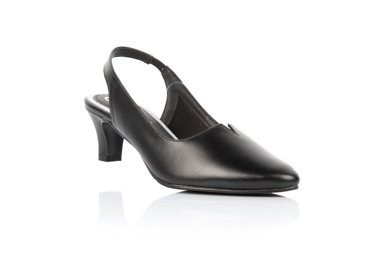 Chantana slingback avokkaat musta