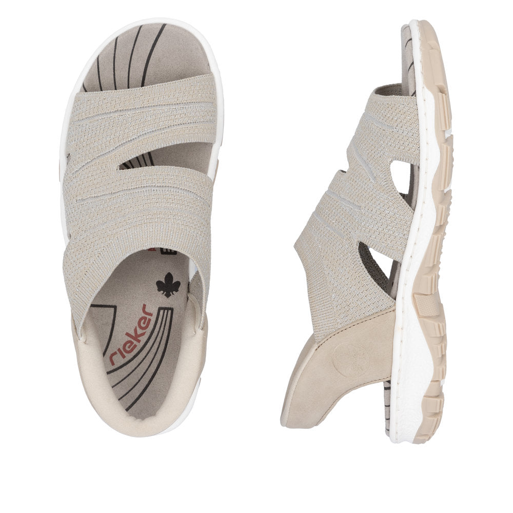 Rieker naisten sandaali 68895-64 Ready2Go