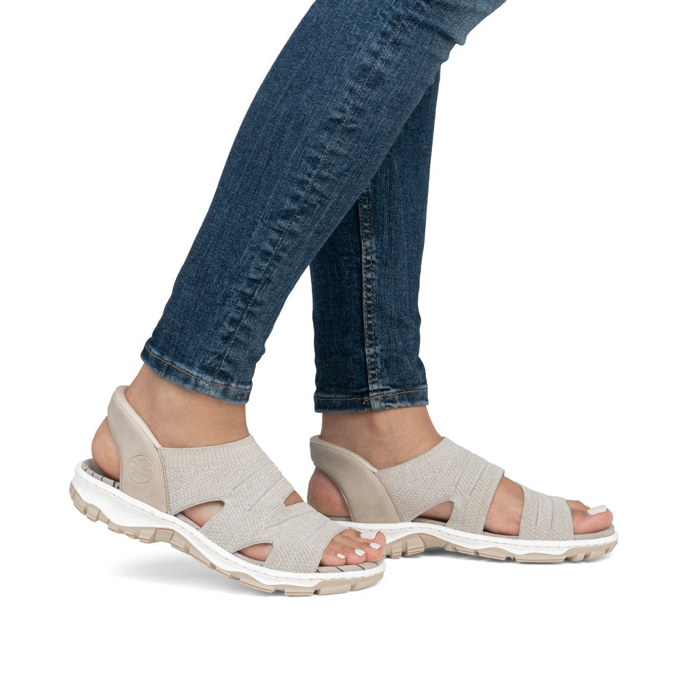 Rieker naisten sandaali 68895-64 Ready2Go