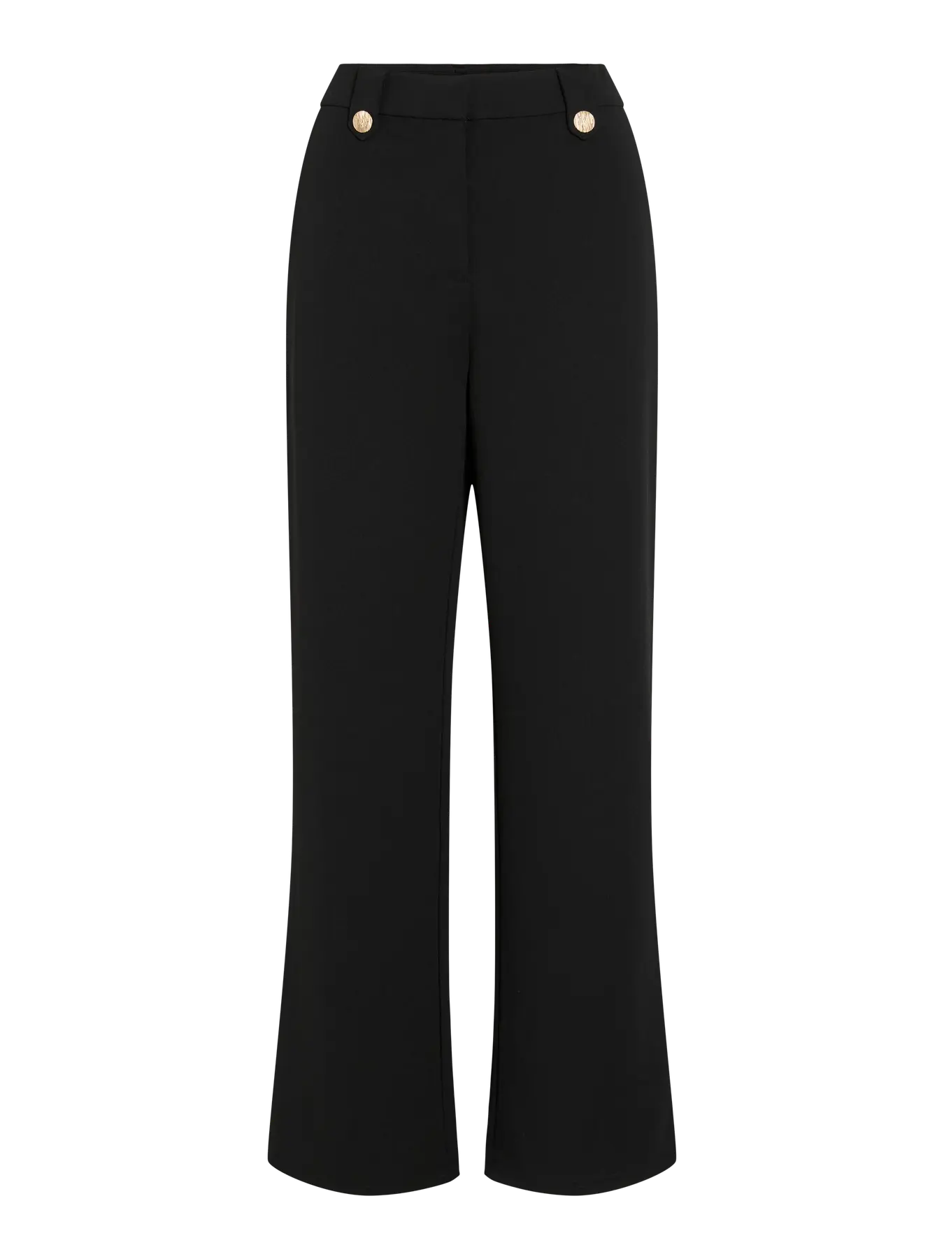 Vila VICLUA HW WIDE BUTTON PANTS
