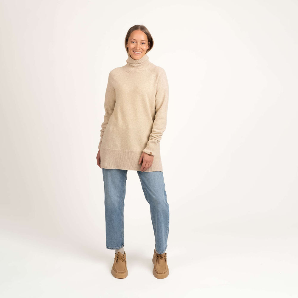 Tunturi naisten merinoneulepusero
