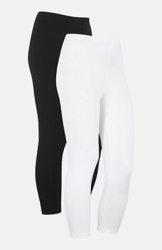 Capri basic 2-p leggings