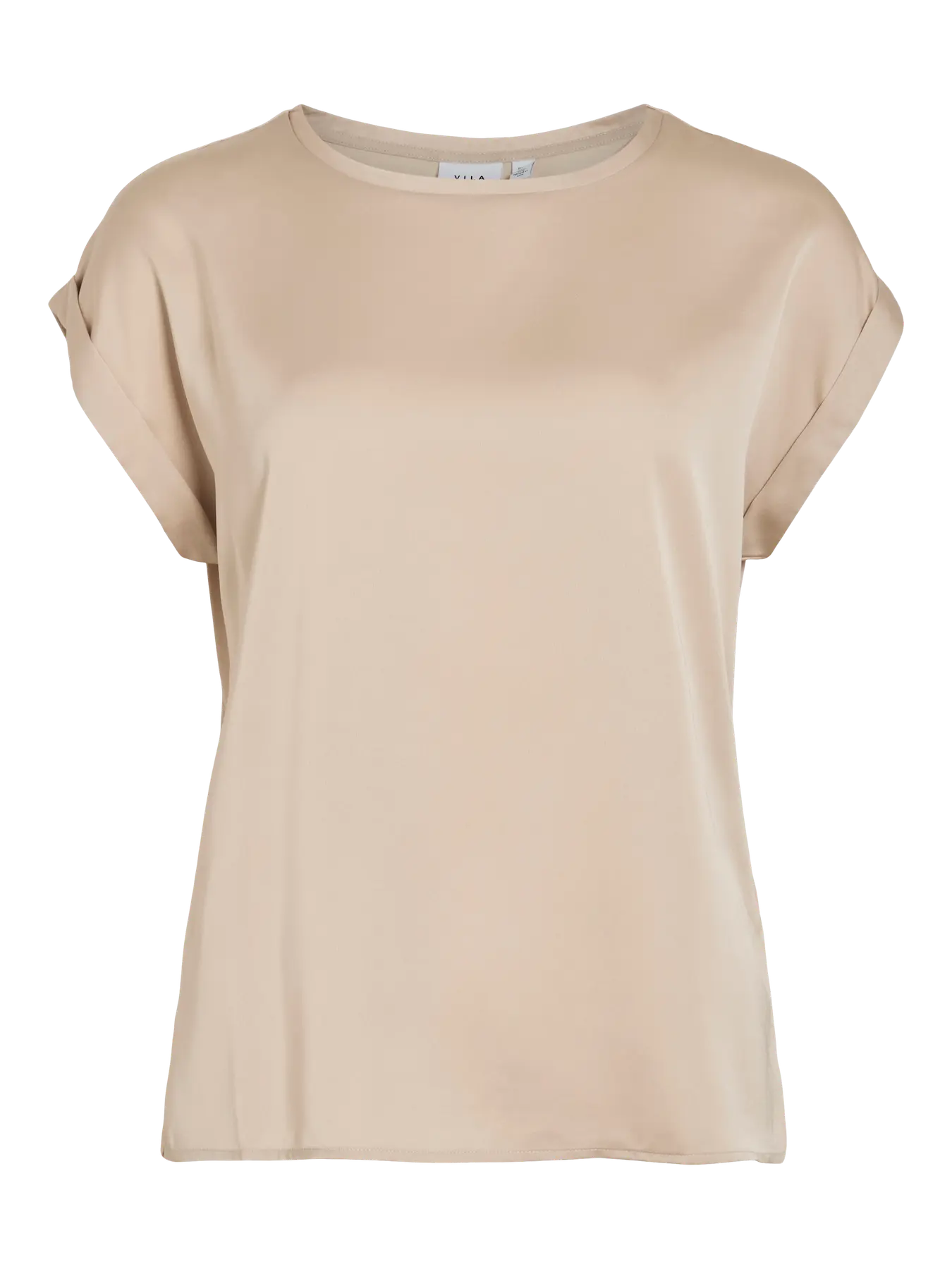 VILA toppi Viellette S/S satin top