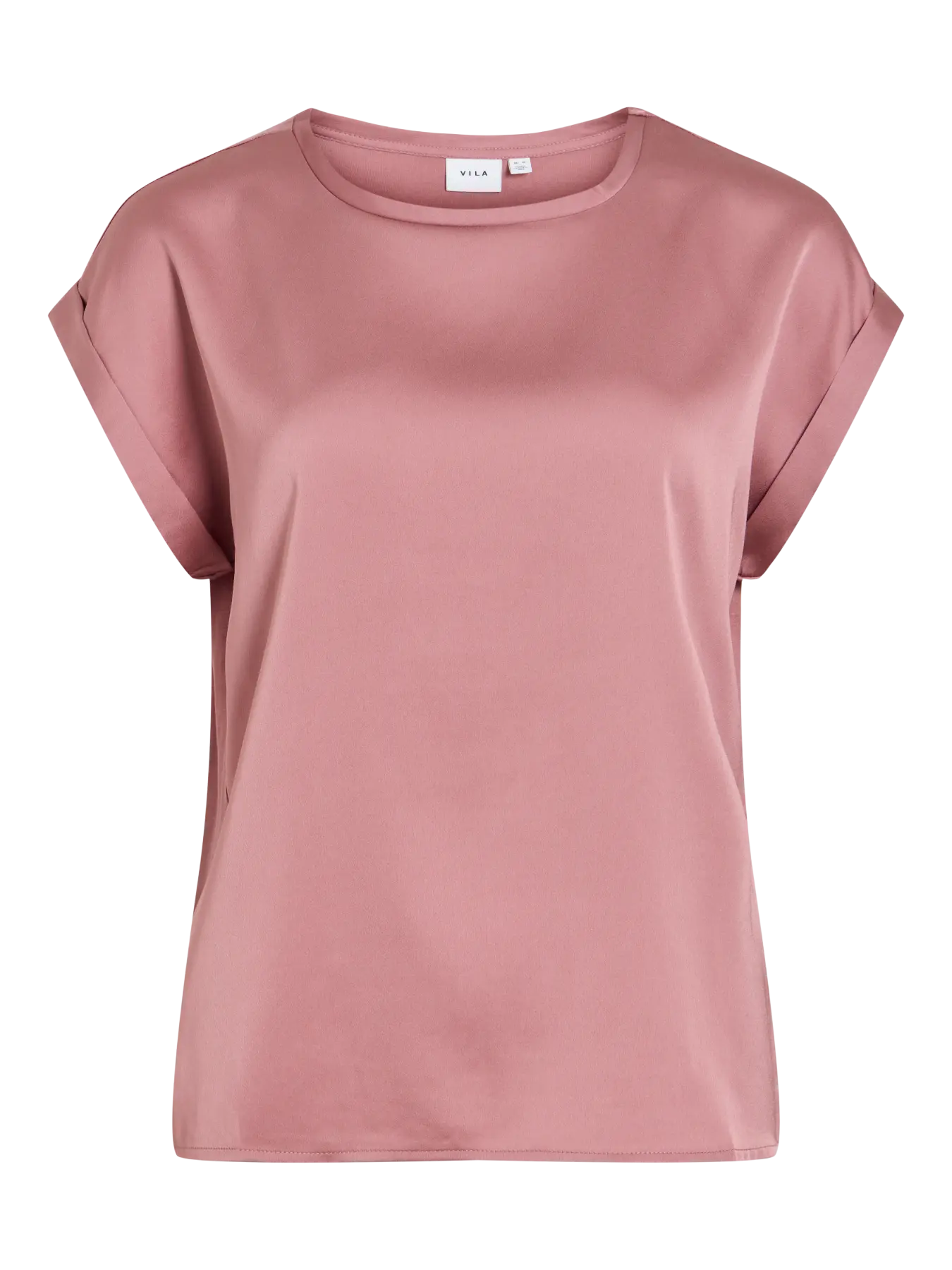 VILA toppi Viellette S/S satin top