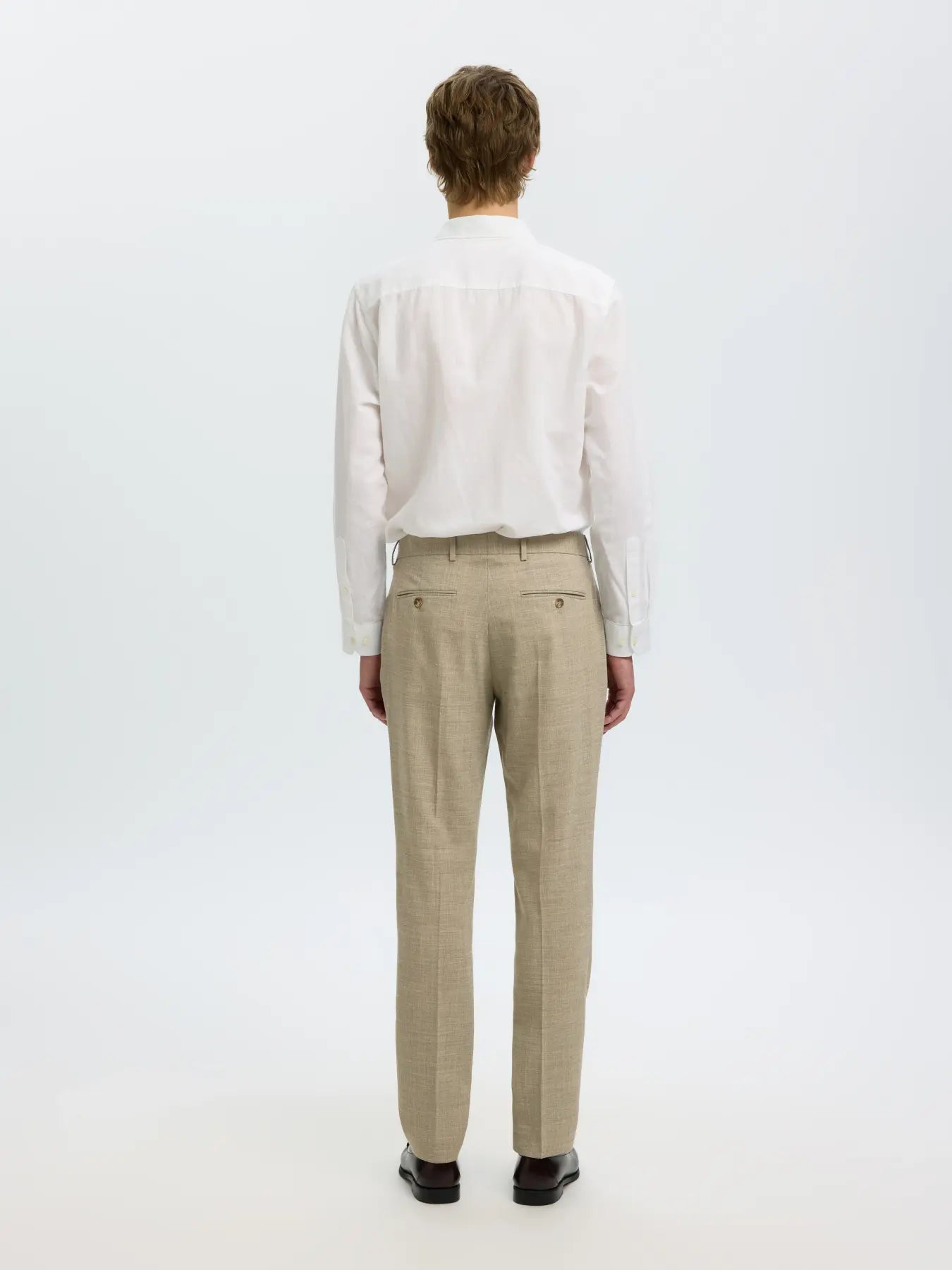 SELECTED OASIS LINEN TROUSERS