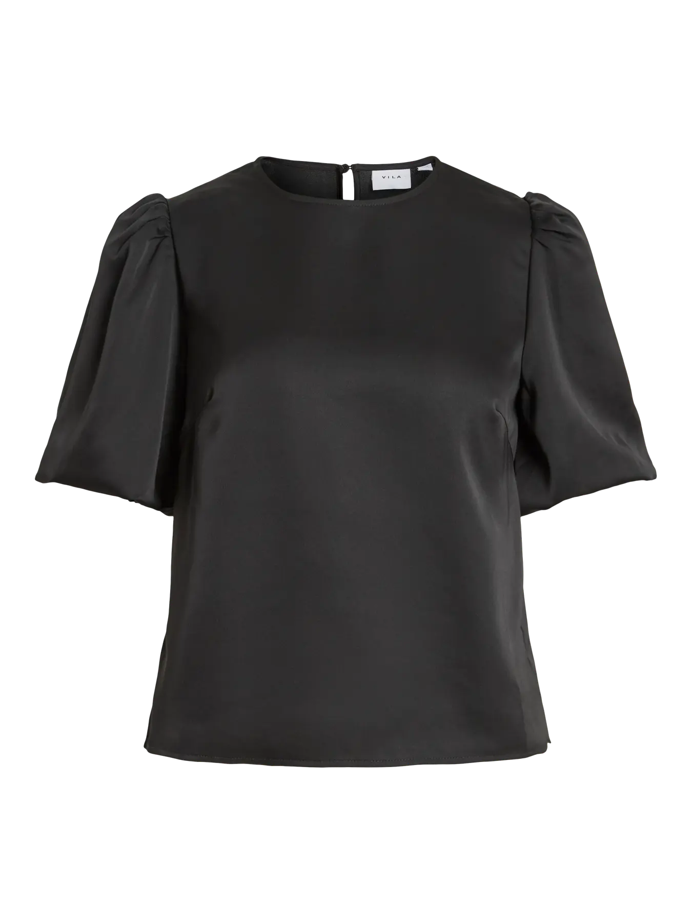 VILA VIELLETTE SATIN 2/4 PUFF SLEEVE