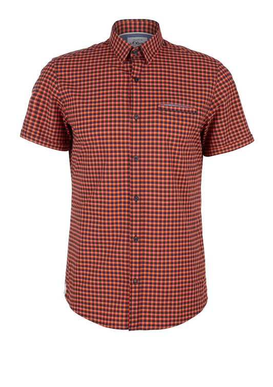 s.Oliver 1/2-hiha kauluspaita, slim fit