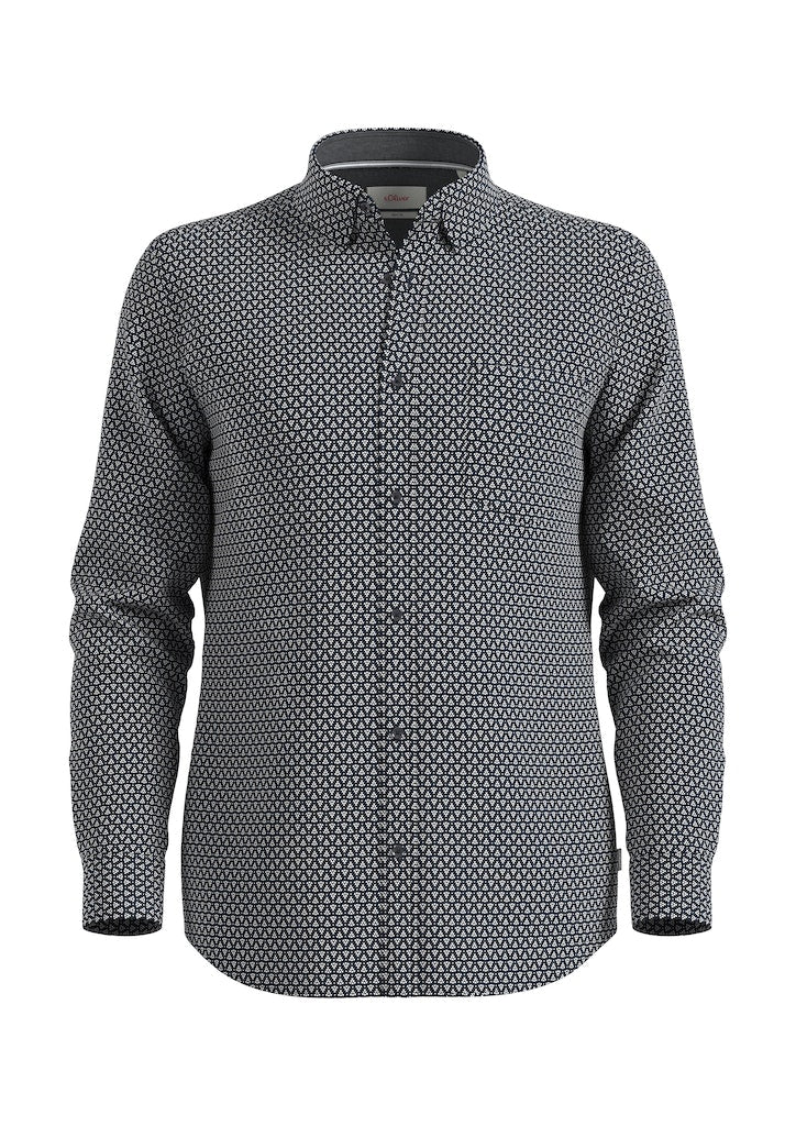 s.Oliver slim fit kauluspaita