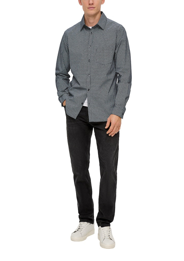 s.Oliver slim fit kauluspaita