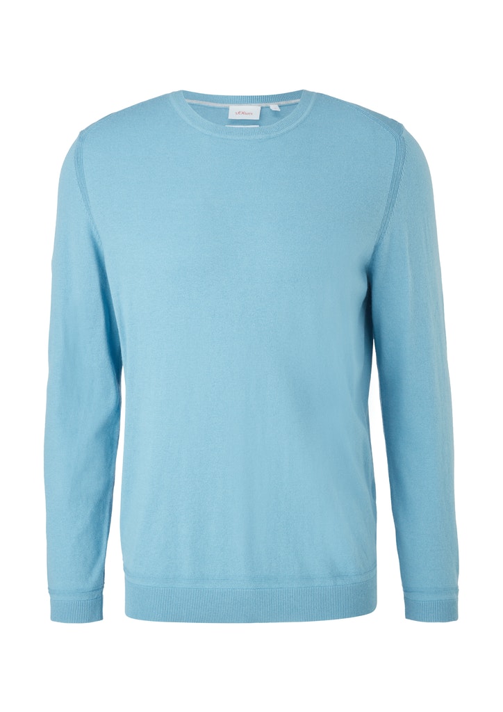 s.Oliver miesten neule Cottton-Merino blend