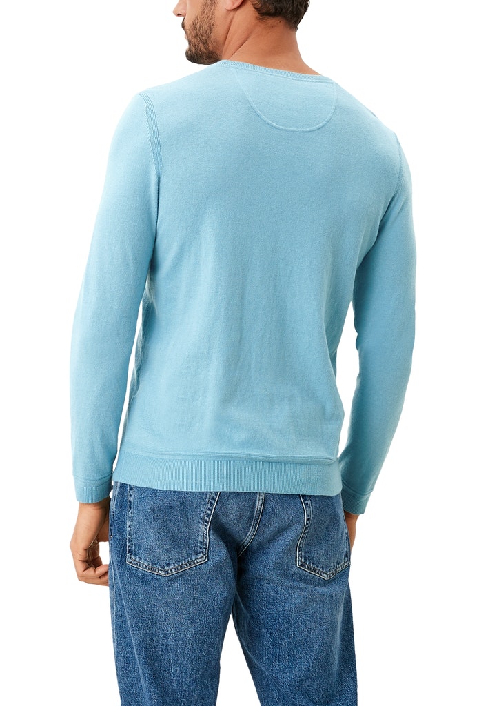 s.Oliver miesten neule Cottton-Merino blend