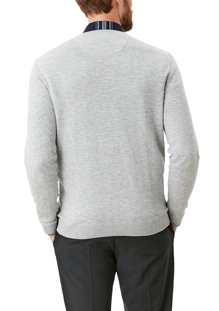 s.Oliver miesten neule Cottton-Merino blend