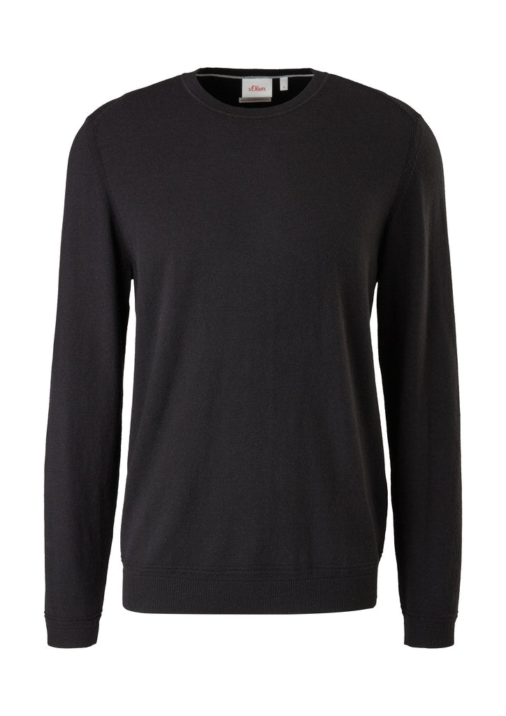 s.Oliver miesten neule Cottton-Merino blend