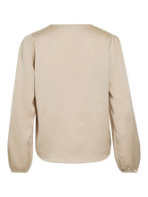 Lataa kuva Galleria-katseluun, VILA pusero VIELLETTE L/S SMOCK SATIN
