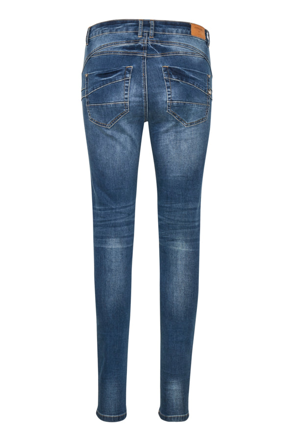 Cream AMALIE SHAPE - Slim fit -farkut