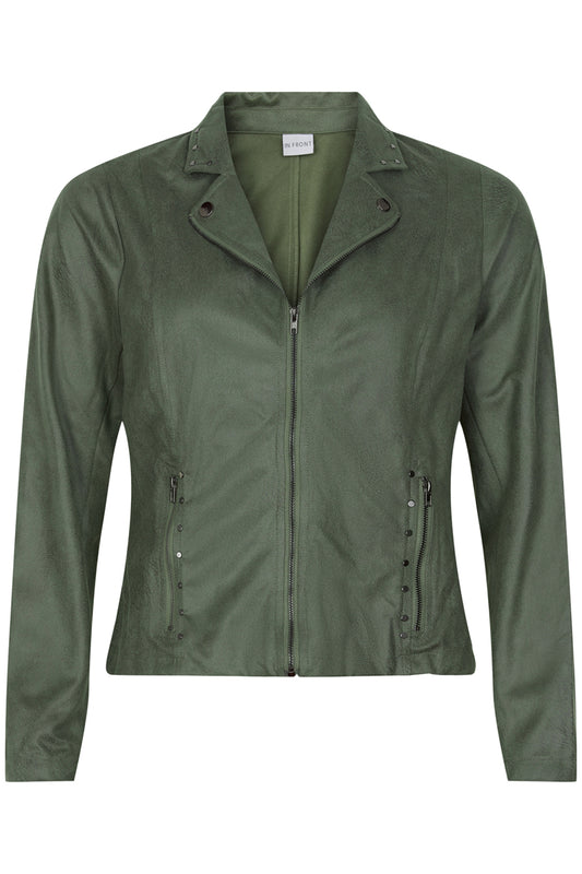 InFront Mapelina jakku Moss Green